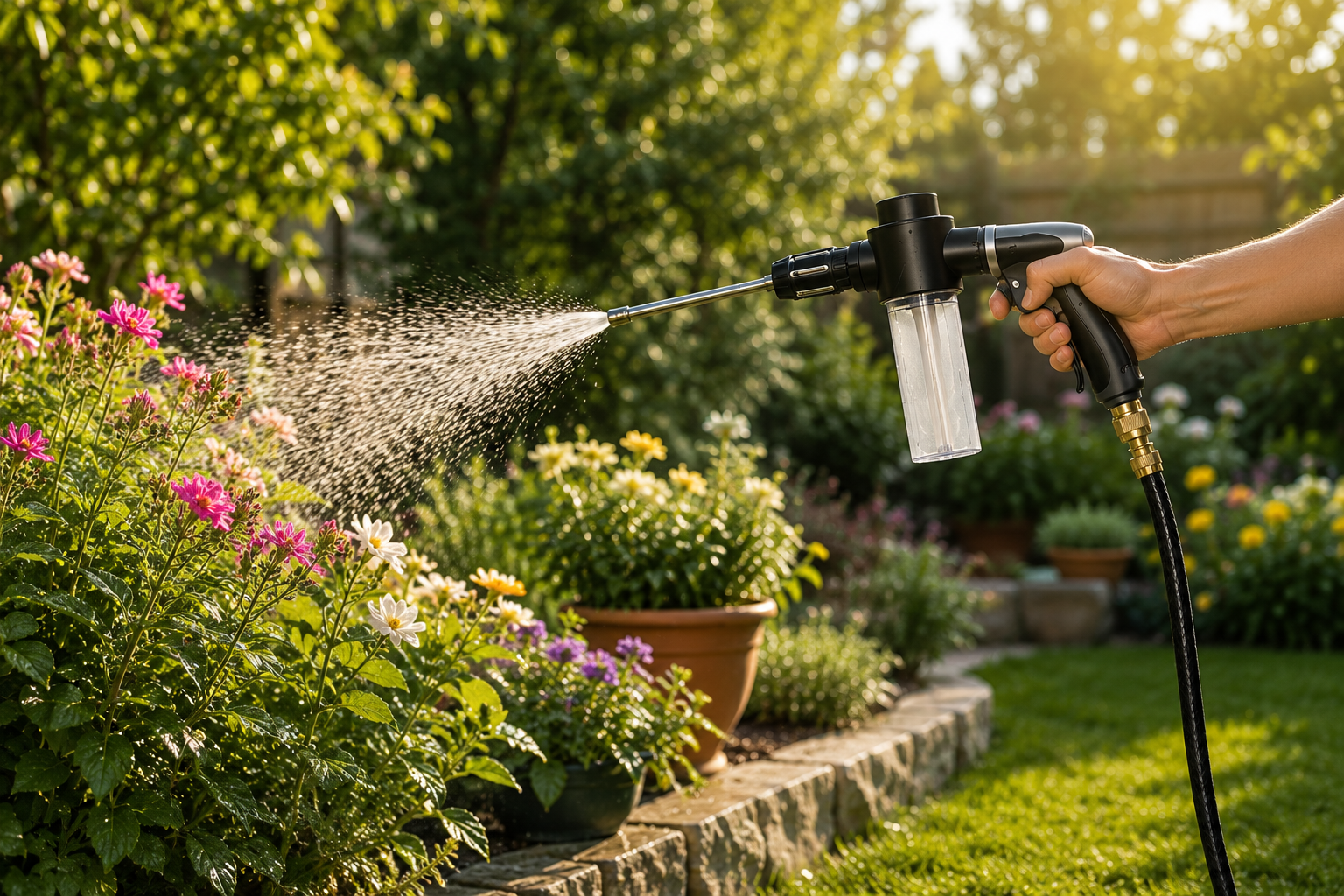 NatureHub™ High Pressure Power Washer Gun – Car & Garden Cleaning Nozzle